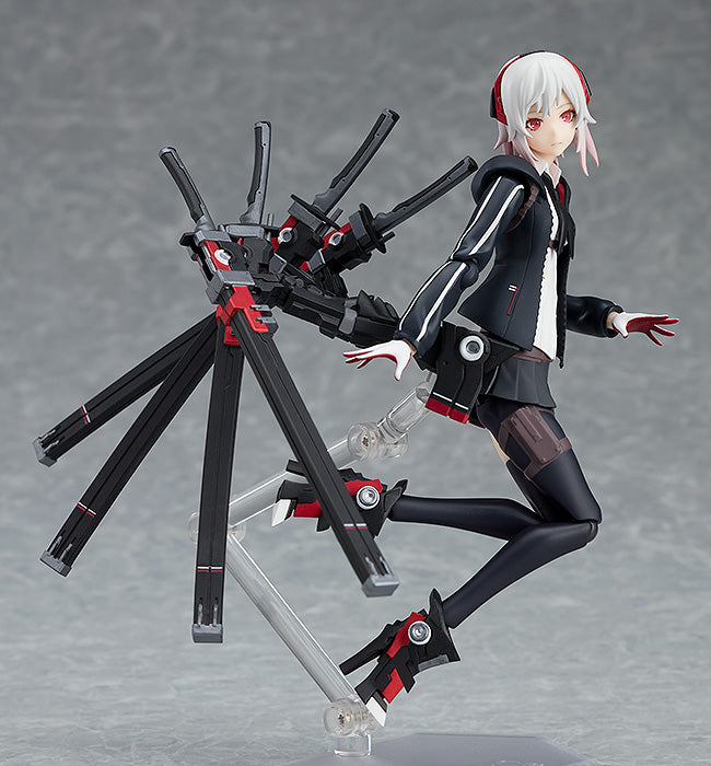 Figma #422 Shi Heavily Armed High School Girls Action Figure - Anime Collectible Model for Display & Cosplay Scenes