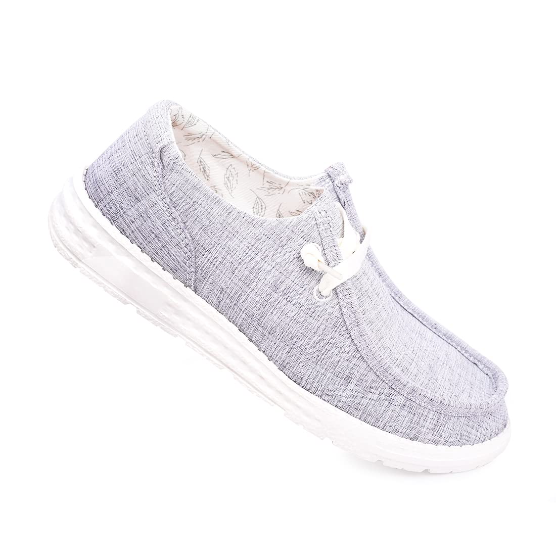 BENEKER Women's Slip-On Loafers - Comfortable Casual Canvas Boat Shoes for Walking, Breathable Low Top Sneakers | Perfect for Work, Travel & Everyday Wear