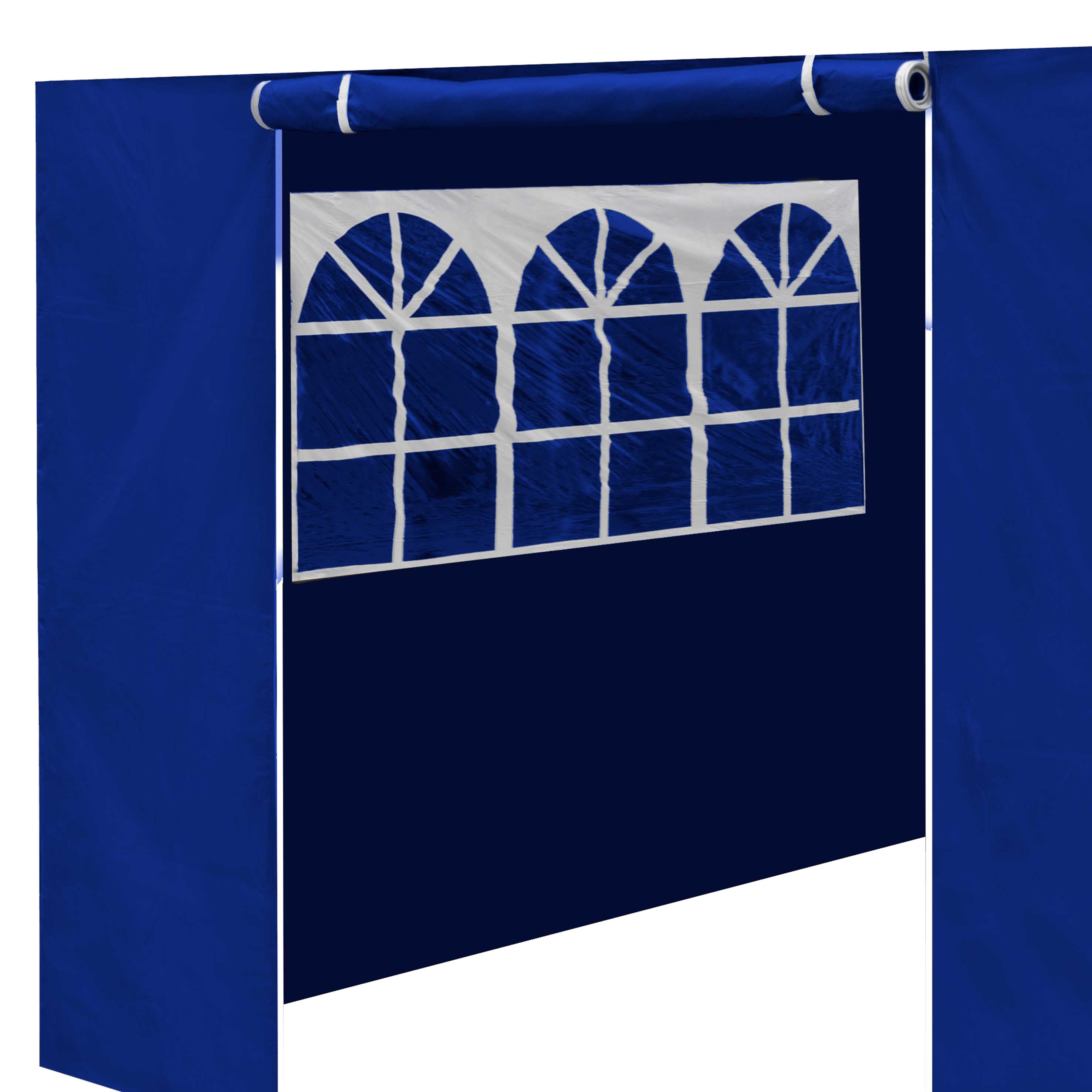 Premium Gazebo Side Walls, Doors & Windows - Fits 2x2m Gazebos, Waterproof & UV Resistant (Blue, Model DG143) - Perfect for Outdoor Parties, Camping & Backyard Events