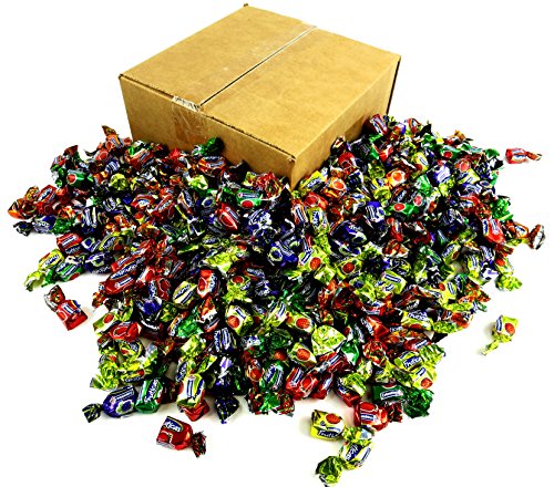 Colombina Fancy Filled Fruit Assorted Candy - 5 Pound Bulk Bag of Mixed Flavors | Perfect for Parties, Halloween Treats & Office Snacks