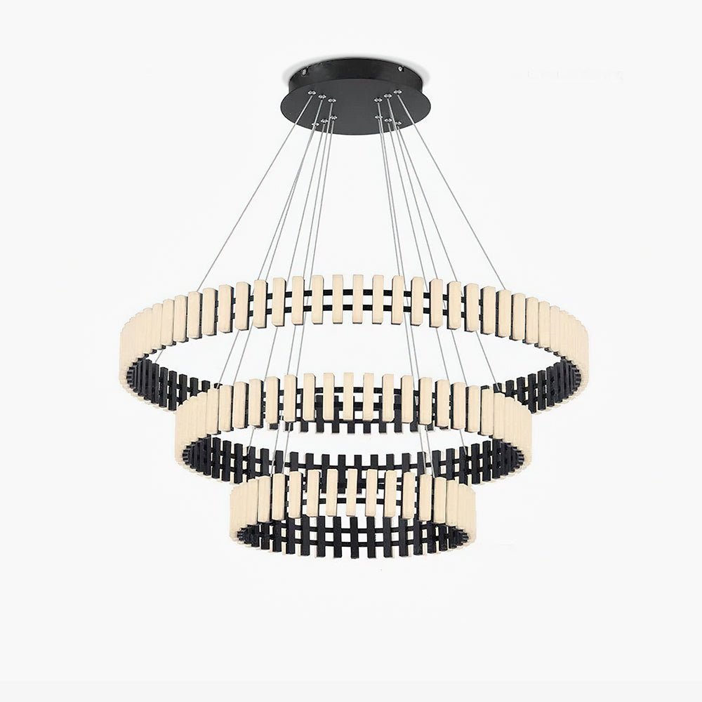 Modern LED Hanging Chandelier Light Fixture - Dimmable Crystal Ceiling Pendant Lamp for Dining Room, Bedroom, Living Room Decor - Perfect for Home, Restaurant, Hotel Lighting