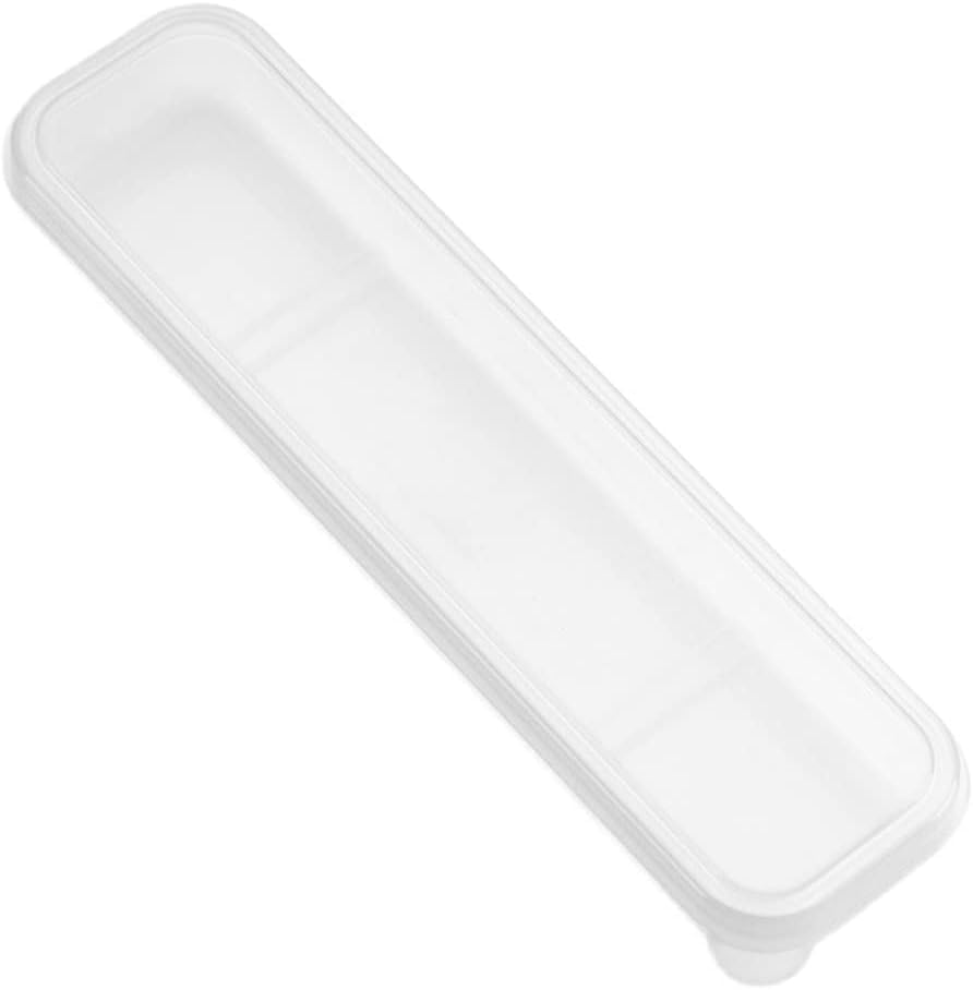**OriGlam Portable Flatware Box - Travel Tableware Storage Case for Cutlery Kit, Compact & Lightweight Cutlery Organizer (White) - Perfect for Camping, Picnics & Office Lunch**