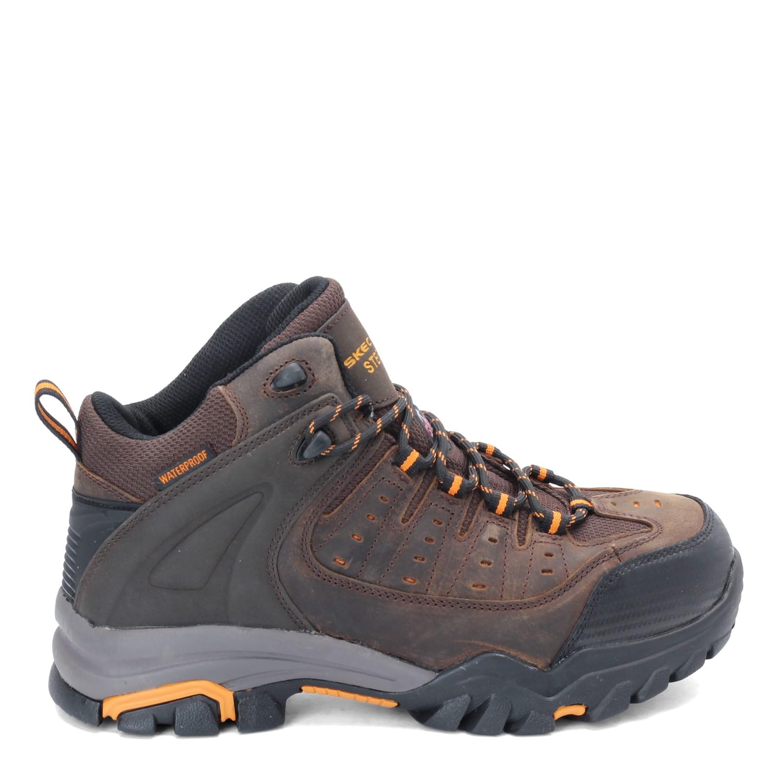 Skechers Men's Delleker Lakehead - Comfortable Casual Sneakers for Walking & Everyday Wear | Lightweight Breathable Shoes for Work, Travel & Outdoor Activities