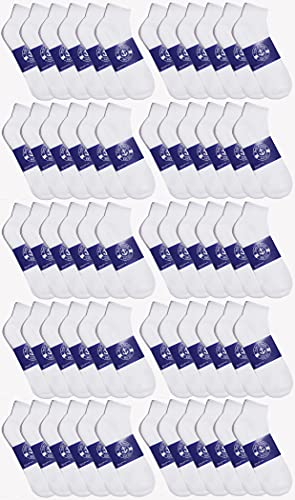 72 Pairs Mens White