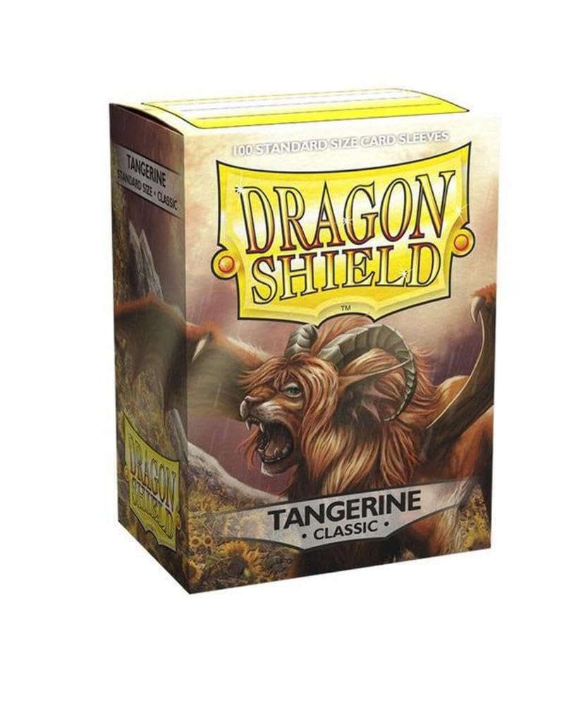Dragon Shield Tangerine Sleeves - 100 Count Premium Card Protectors for MTG, Pokemon, and Yu-Gi-Oh! - Perfect for Gaming Tournaments & Collectible Card Storage