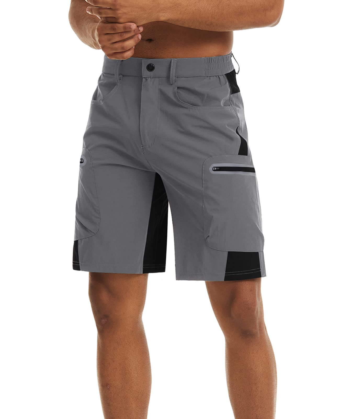 Surenow Men's Hiking Cargo Shorts - Lightweight Quick-Dry Outdoor Shorts for Summer, Fishing, Camping & Travel - Perfect for Adventure, Hiking & Casual Wear