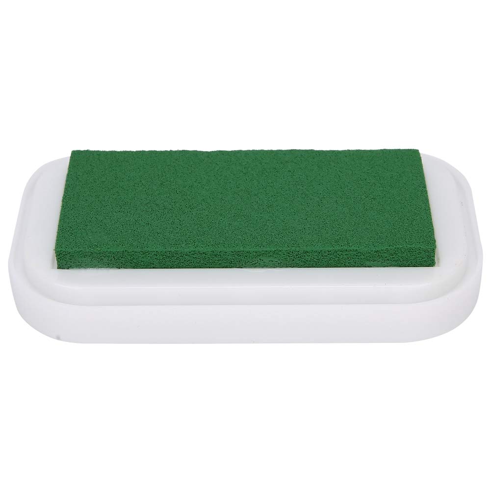 DIY Ink Pad - Sponge Stamp Ink Pad for Crafting, Scrapbooking & Card Making - Restore Style Ink Pad with Vibrant Colors - Perfect for Home, Office & Kids DIY Projects (BD-265 Pine Green) - Great for Art Journals, Gift Wrapping & School Activities