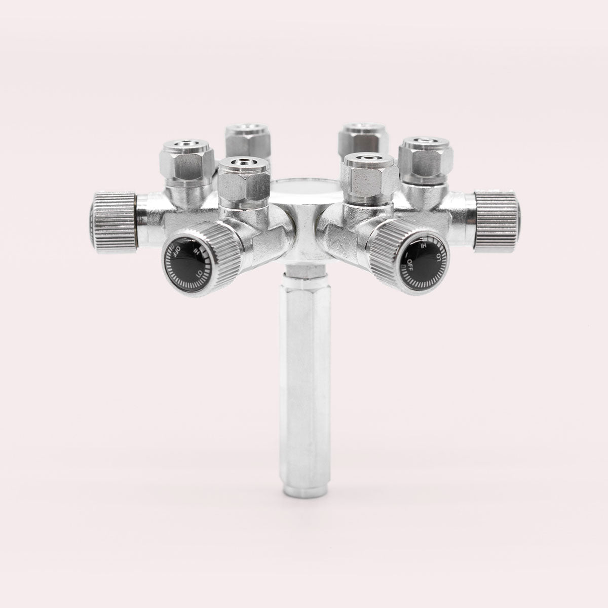 Premium CO2 Regulator Splitter for Aquarium & Hydroponics - Dual Output Pressure Control for Fish Tanks & Grow Systems - Perfect for Home Brewing & Indoor Gardening