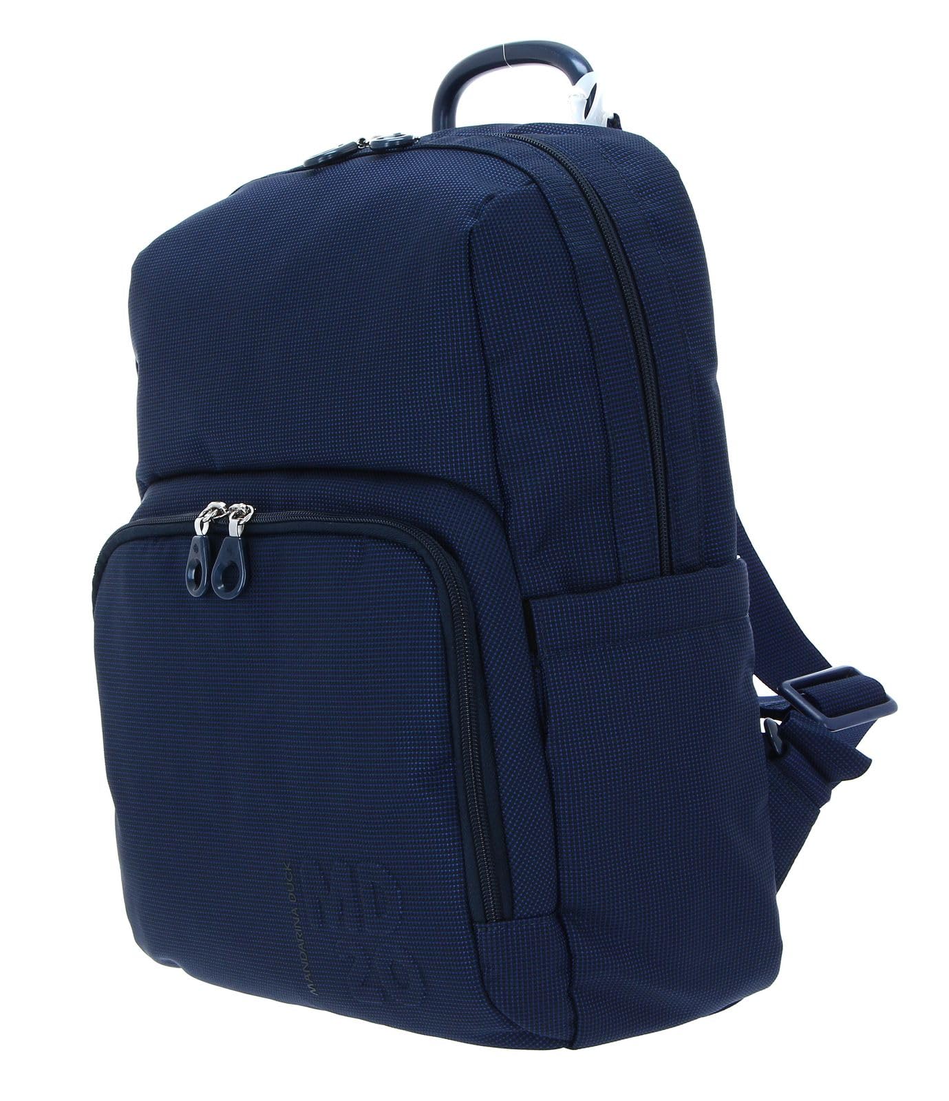 Mandarina Duck Women's Backpack Daypack - Stylish Dress Blue MD20 Mommy Bag for Work, Travel & Daily Use