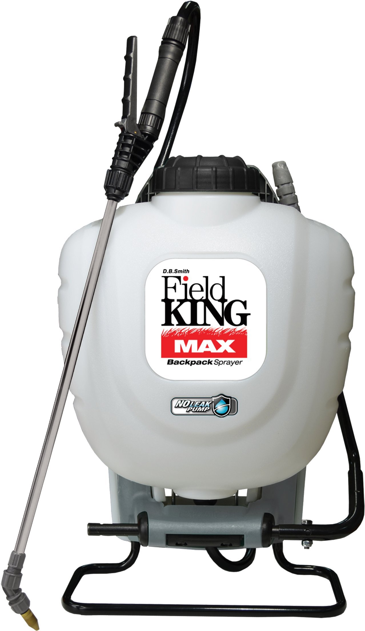 Field King Max 190348 Professional Backpack Sprayer - 4 Gallon Herbicide & Pesticide Applicator for Lawn Care, Weed Control & Agricultural Use - Durable Outdoor Gardening Equipment for Farmers & Landscapers