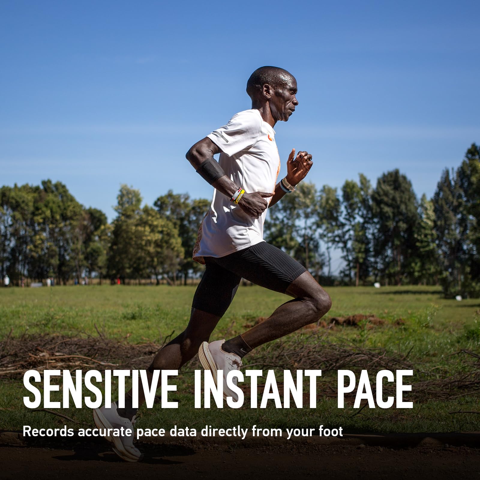 COROS POD 2 Running Sensor - Accurate Indoor & Treadmill Distance Tracker | Real-Time Pace Monitor | GPS Data Enhancer | Shoe/Waistband Clip | Compatible with COROS Watches | Perfect for Runners, Gym Workouts & Indoor Training
