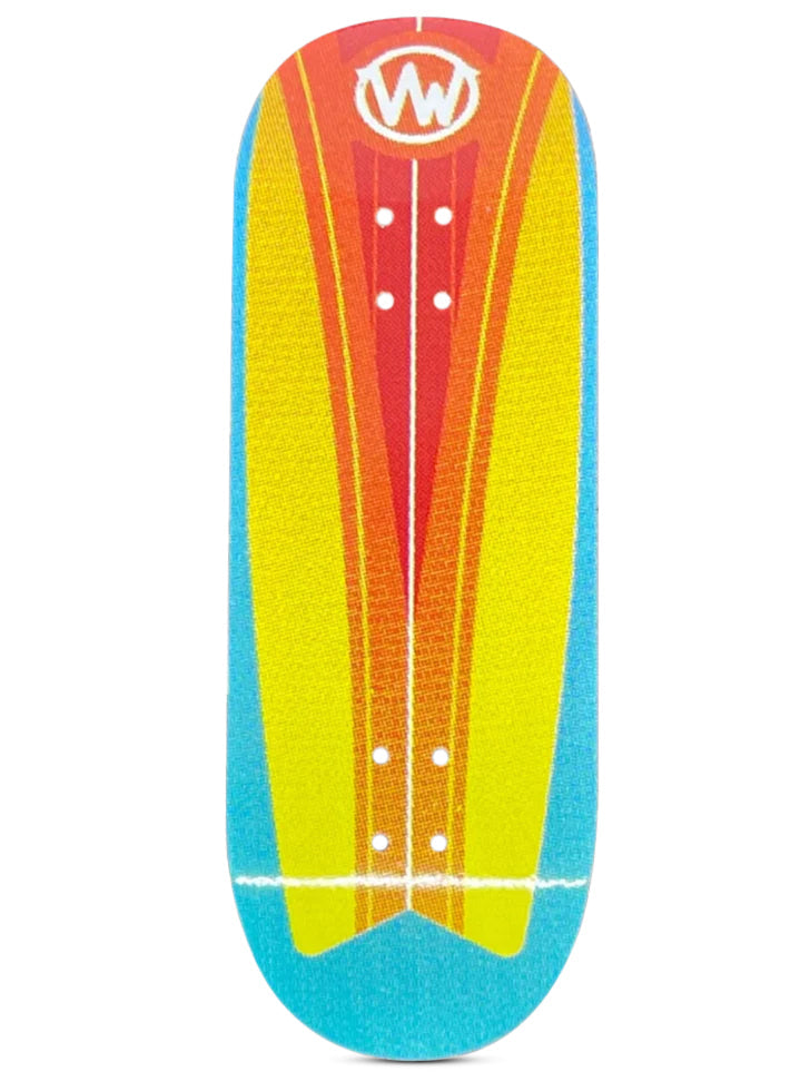 VividWood Fingerboard Deck - Professional Mini Skateboard for Finger Tricks & Skate Park Stunts - Perfect for Kids, Teens & Adults - Great for Office Desk Fun & Stress Relief
