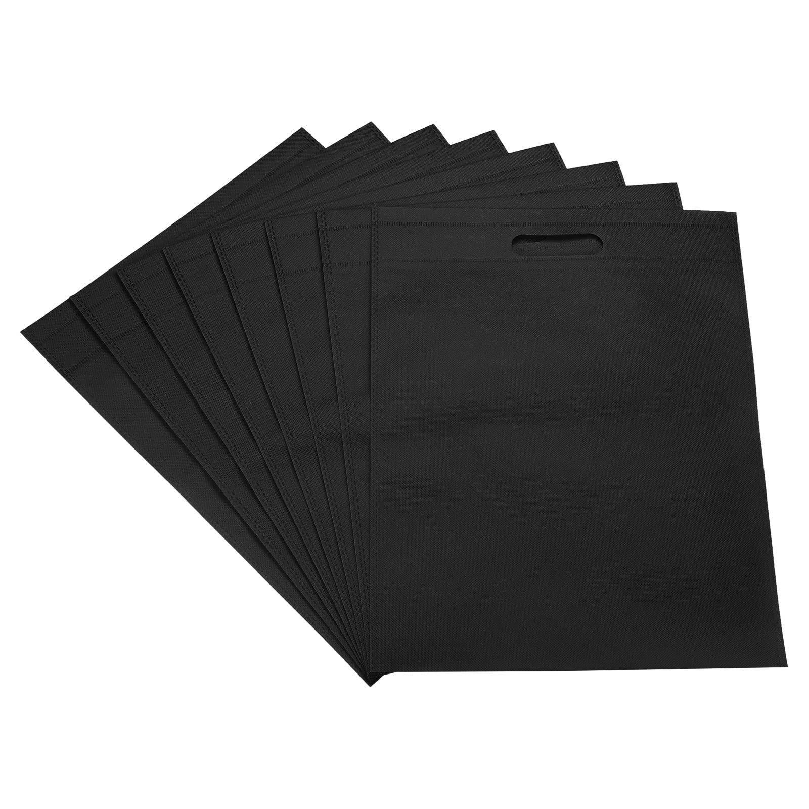 **PATIKIL Reusable Nonwoven Tote Bags with Handles - Eco-Friendly Shopping Bags for Groceries, Wedding Favors, Parties & Events**