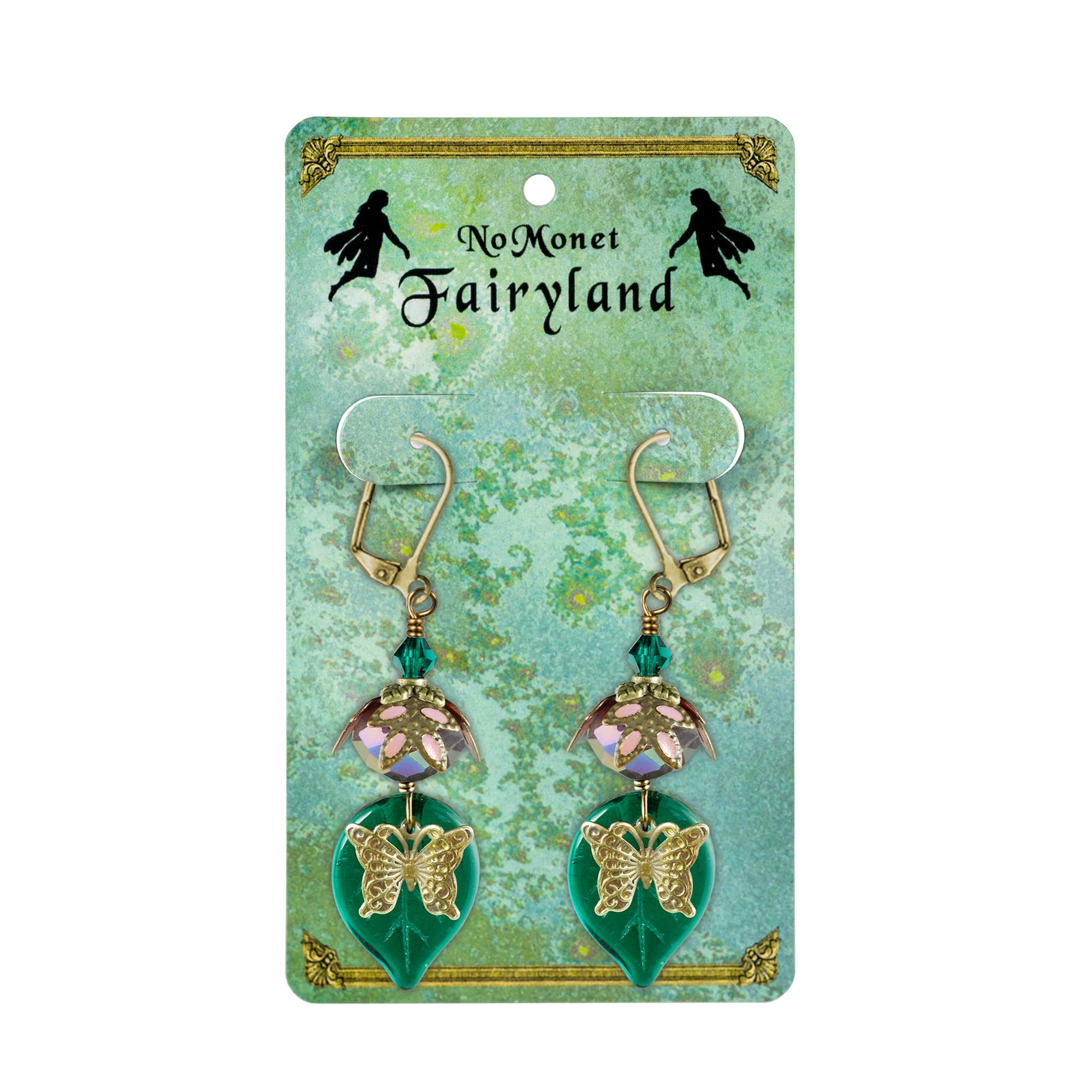 Hand Painted Artisan Earrings - Sweet Nectar Dangle Earrings for Women | Boho Chic Jewelry | Unique Gift for Her | Perfect for Weddings, Parties & Everyday Wear