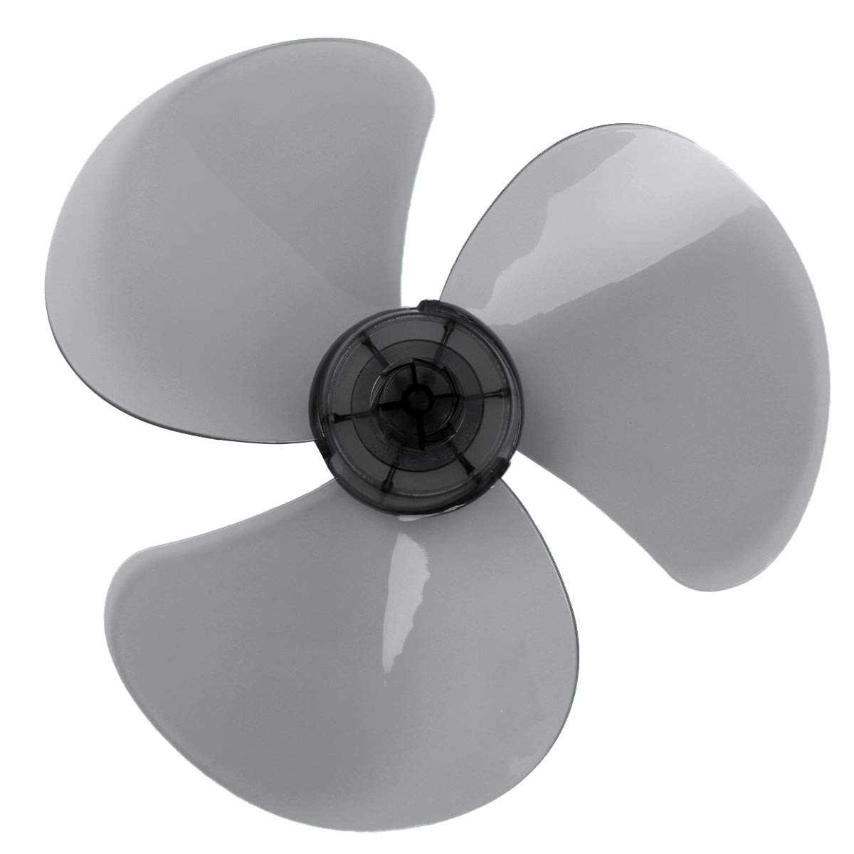3/5 Blade Fan Replacement with Nut Cover - Grey for Standing & Table Fans