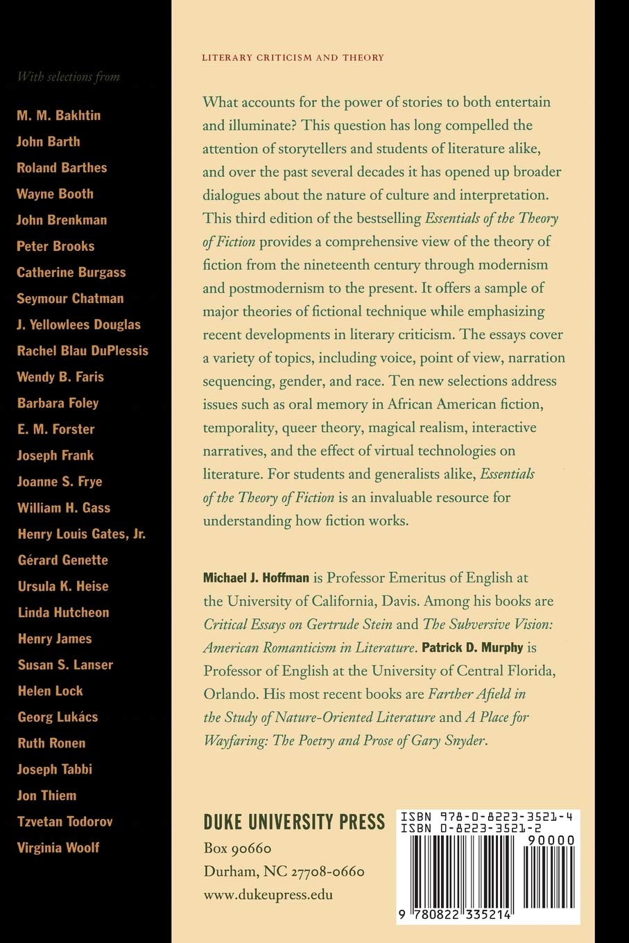 Theory of Fiction Essentials: Key Concepts & Analysis for Writers & Literature Students | Perfect for Creative Writing & Literary Studies