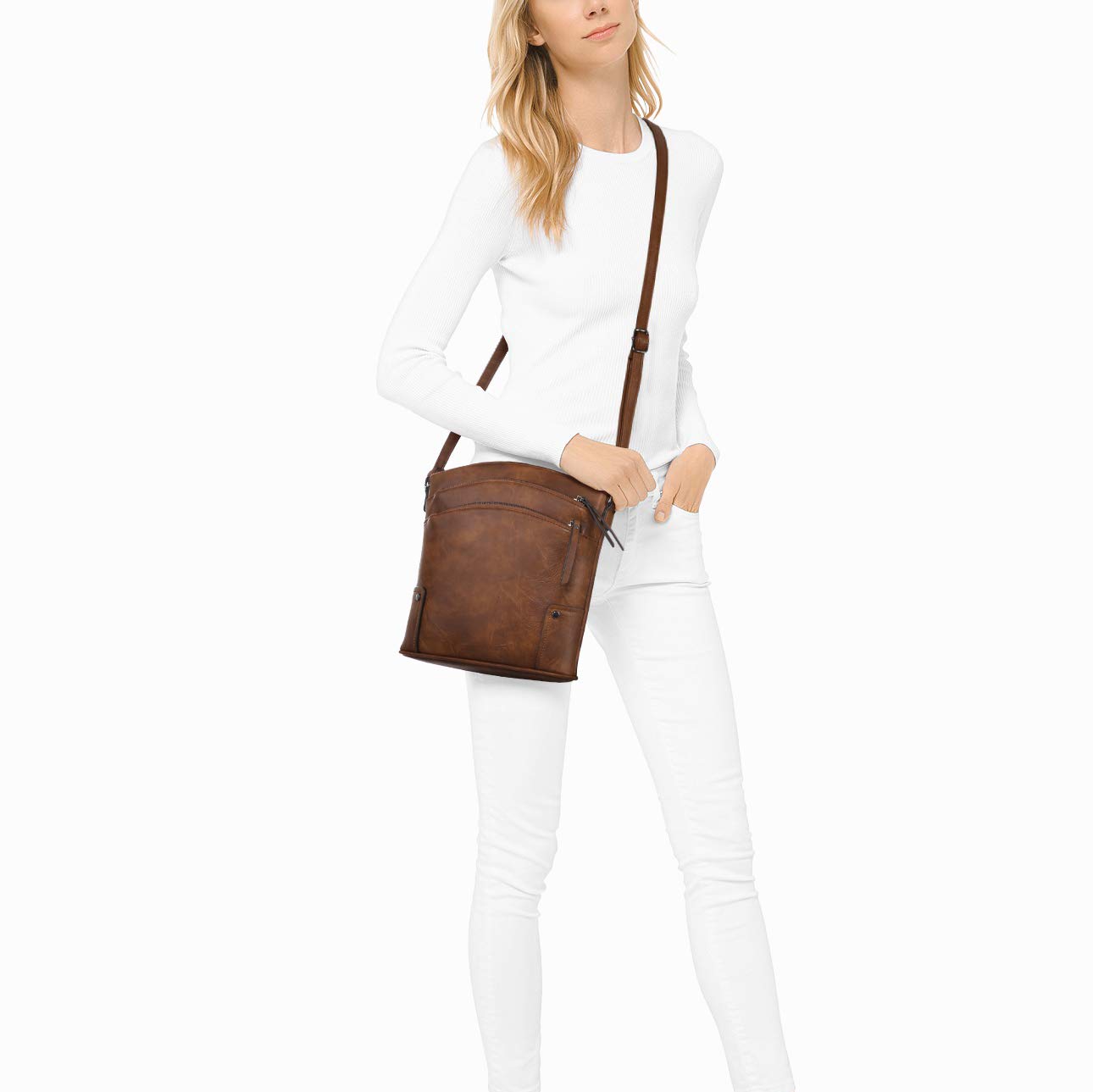 VONMAY Women's Crossbody Bag with Multiple Pockets - Stylish Shoulder Purse for Everyday Use, Travel & Shopping