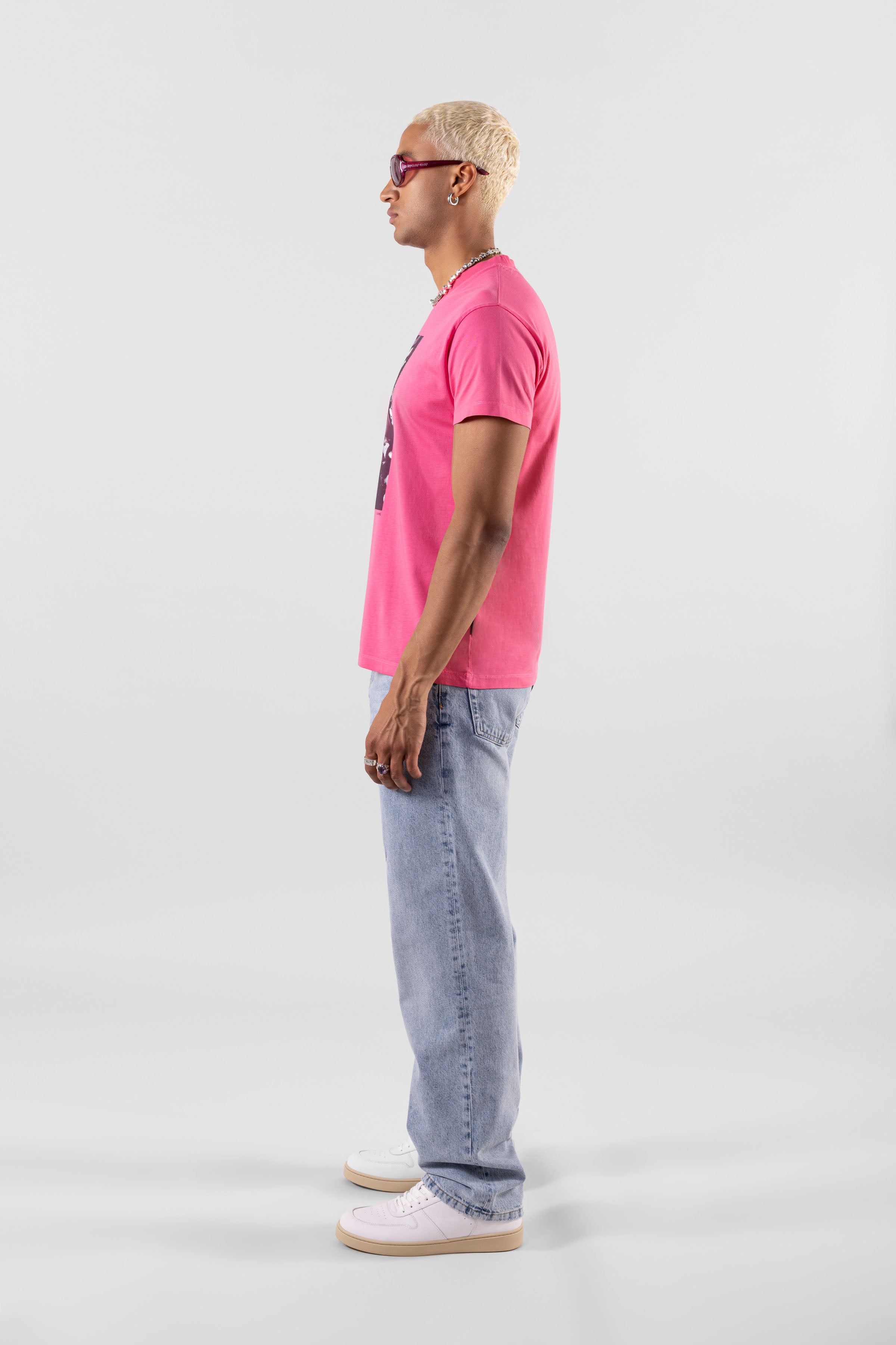 88 Ravers Tee - Washed Acid Pink Vintage Unisex T-Shirt for Music Festivals, Raves & Retro Streetwear