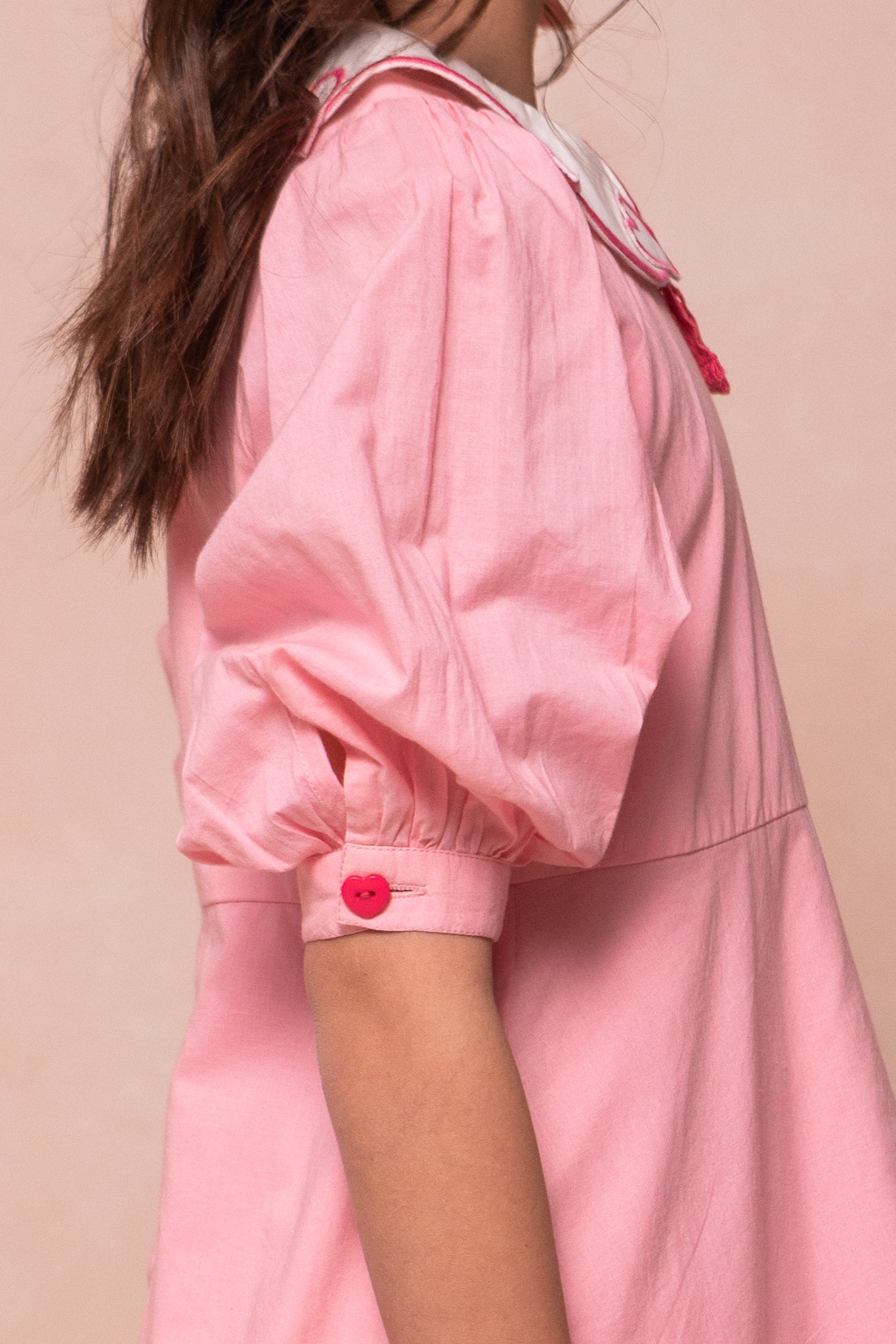 Pink Mini Sweetie Dress for Girls - Floral Lace Party Outfit - Perfect for Birthday, Easter & Special Occasions