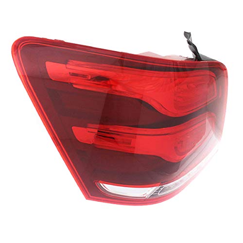 Compatible with 2013-2015 Mercedes-Benz GLK250 & GLK350 LED Taillights - Pair of Left & Right Rear Brake Lights with Bulbs Included | Perfect for Replacement, Upgrades & Nighttime Safety