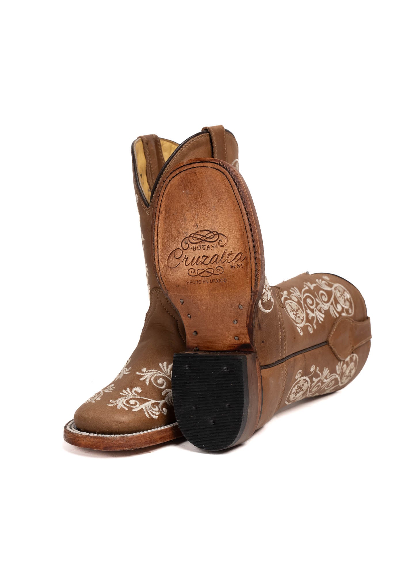 Little Verano Women's Cowgirl Boots - Square Toe Western Ankle Boots for Country Dancing, Rodeo & Casual Wear