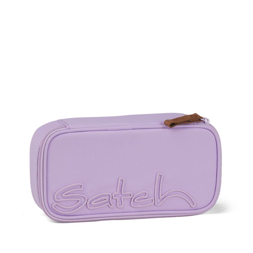 Premium Satch Schlamperbox Pencil Case - Nordic Purple Style for School, Office & Art Supplies Storage | Trendy Organizer for Students, Professionals & Artists