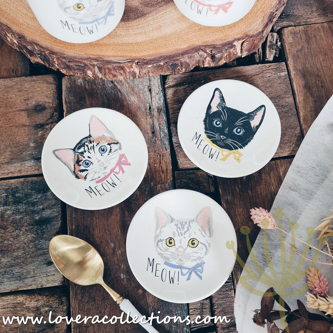 Authentic Japanese Meow Meow Neko Cat Head Condiment Dishes - Cute Cat-Themed Soy Sauce & Dip Bowls for Sushi, Ramen & Asian Cuisine - 50% Off Limited Time Sale