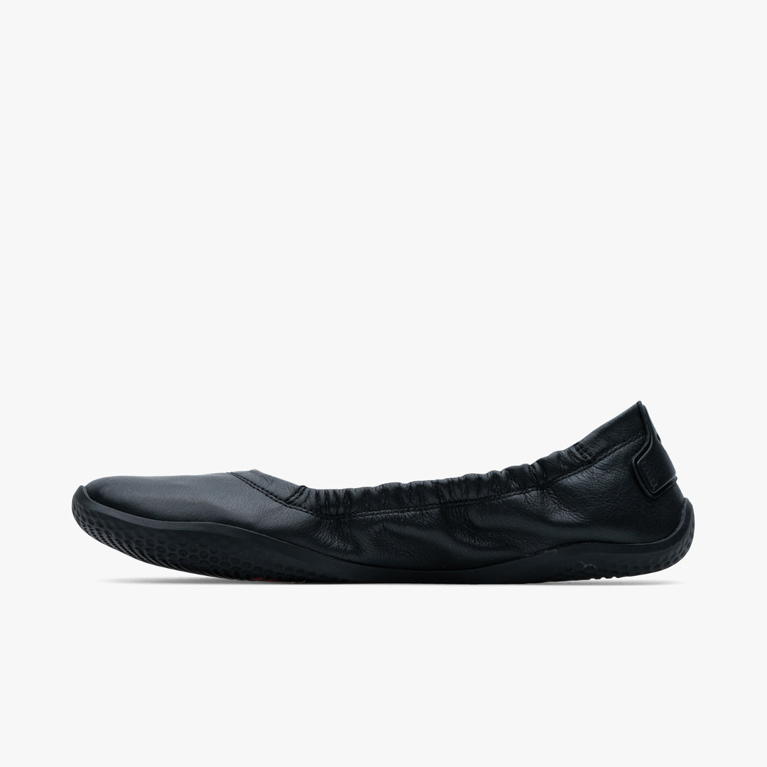 Vivobarefoot Women's Asana Yin Leather Ballerina Shoes - Minimalist Barefoot Style for Yoga, Pilates & Everyday Comfort