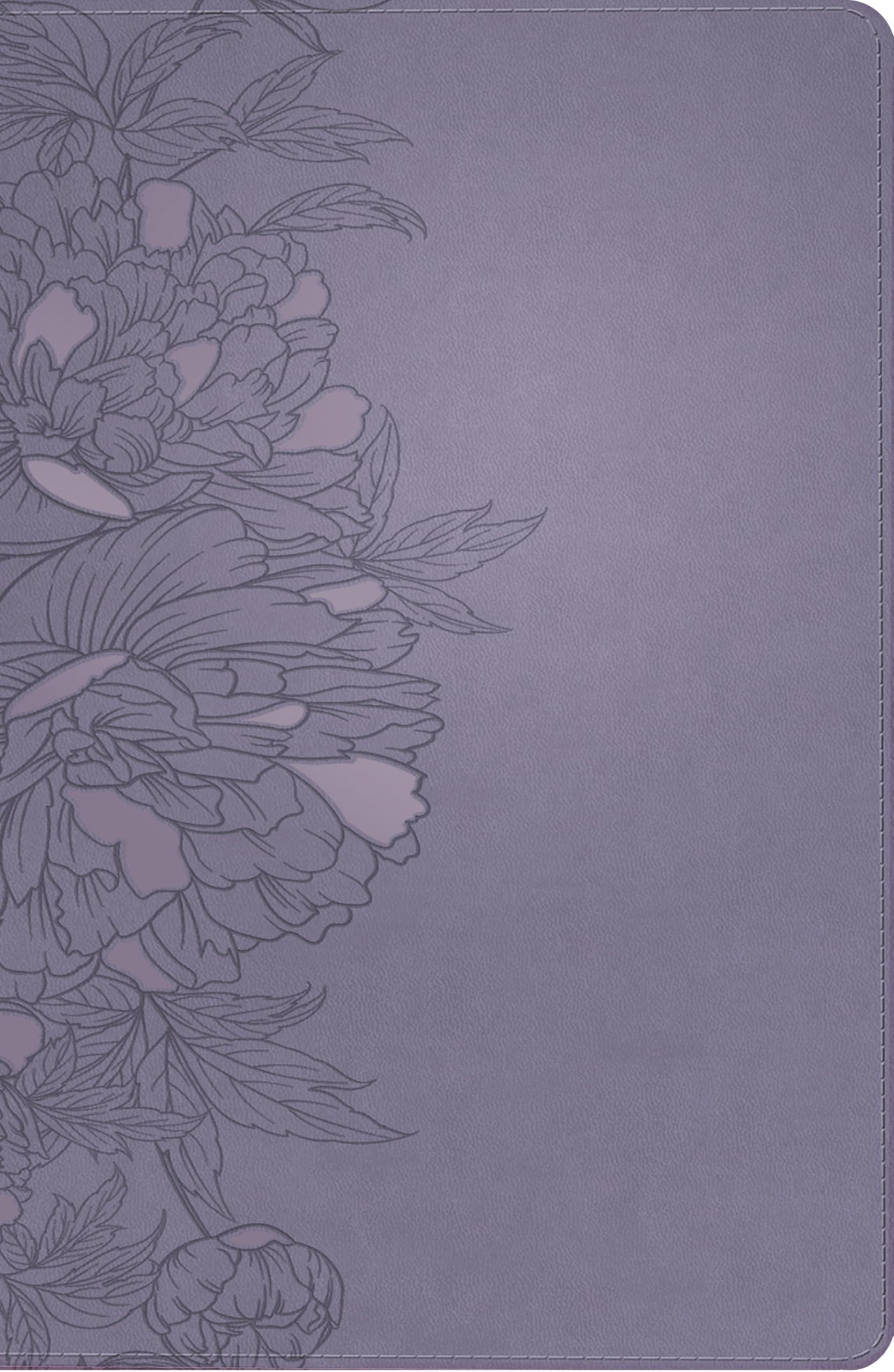 KJV Giant Print Bible - LeatherLike Peony Lavender - Red Letter Edition for Daily Devotion & Worship