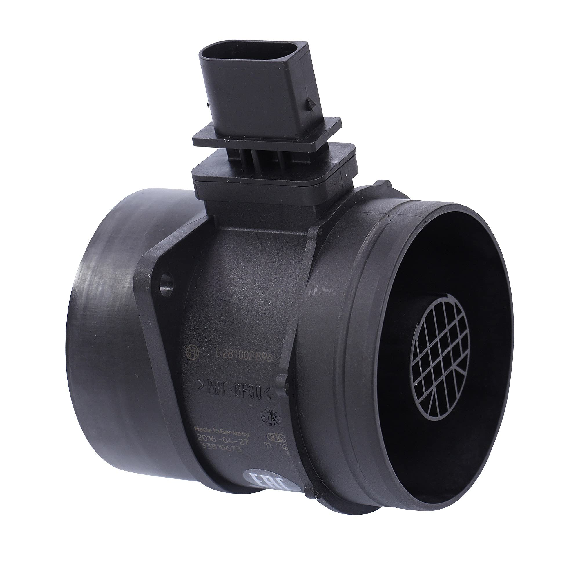 Bosch 0281002896 Mass Air Flow Sensor - High Performance Air Intake Sensor for BMW, Mercedes, Audi | Reliable Engine Performance & Fuel Efficiency | Perfect for DIY Car Repairs & Auto Maintenance