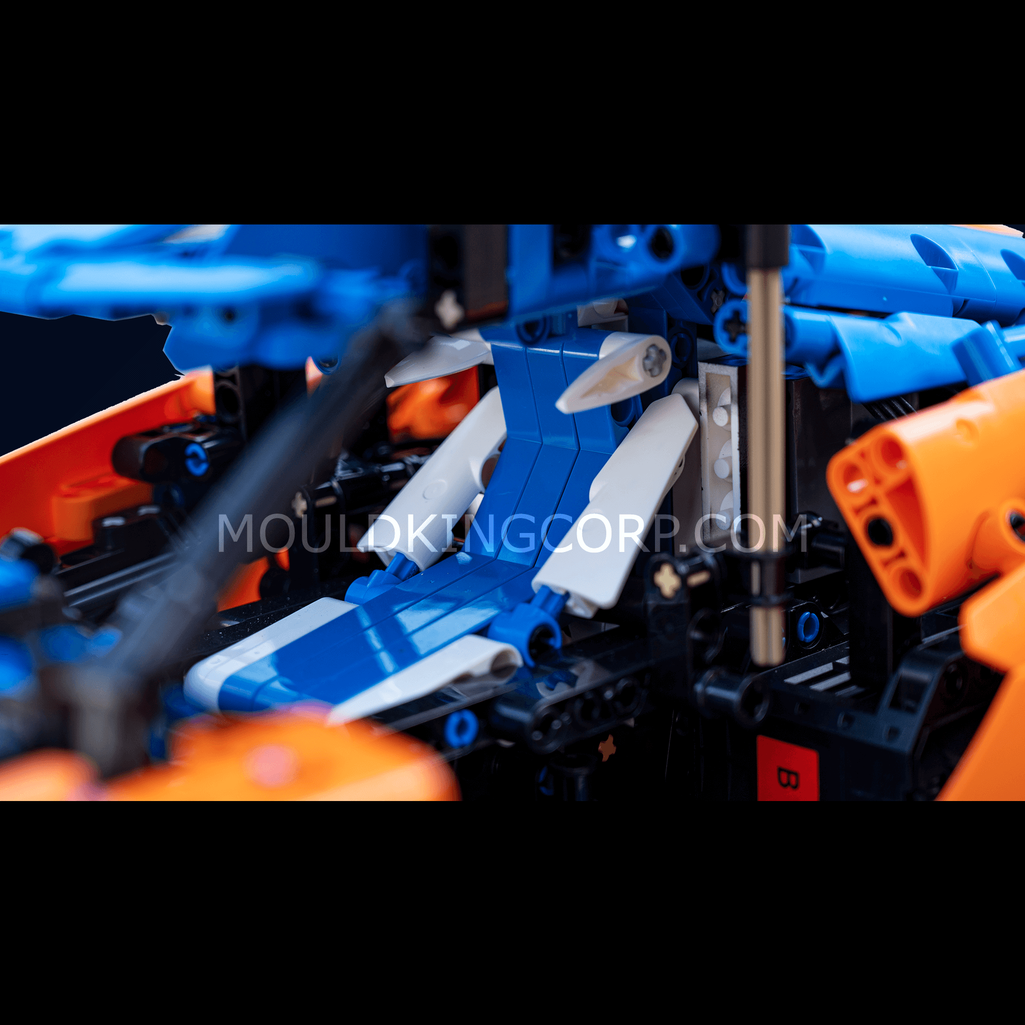 Mould King 13098 Speedtail Sports Car Remote Control Building Kit - 1,883 Pieces STEM Toy for Kids & Adults | Perfect for Birthday Gifts, Collectors & RC Car Enthusiasts