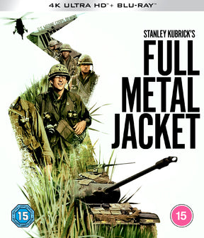 Full Metal Jacket 4K Ultra HD + Blu-ray - War Movie Classic for Home Theater & Collector's Edition