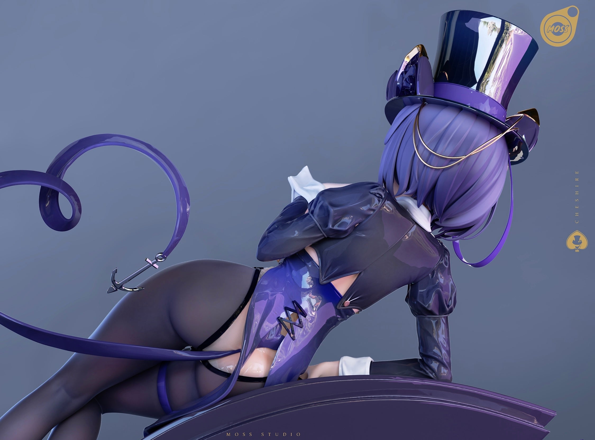 Azur Lane HMS Cheshire Anime Figure - MOSS Studio Collectible Model for Gamers & Anime Fans | Perfect for Display, Gifts, and Cosplay Props