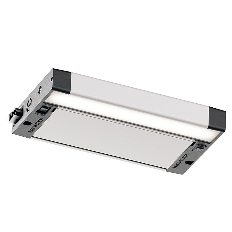 6U Series 2700K/3000K 8 LED Under Cabinet Lighting Fixture - Warm White Dimmable Kitchen Counter Lights for Home, Office & Retail Spaces