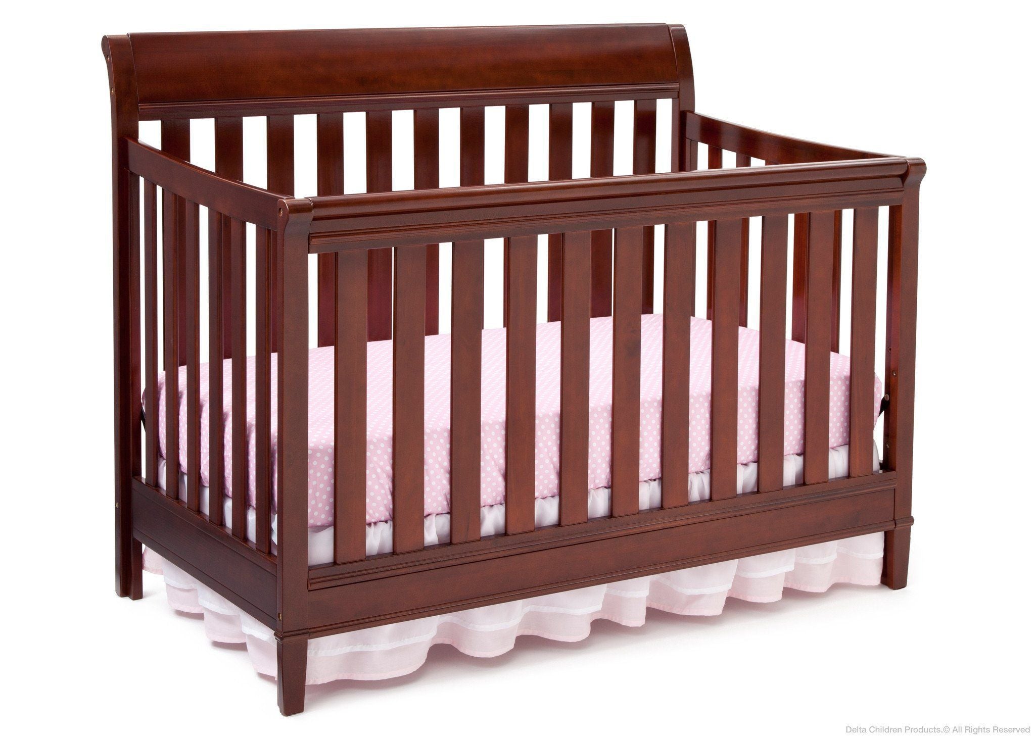 Haven 4-in-1 Convertible Baby Crib - Toddler Bed, Daybed & Full-Size Bed - Safe Nursery Furniture for Newborns to Teens - Perfect for Bedrooms, Daycare & Guest Rooms