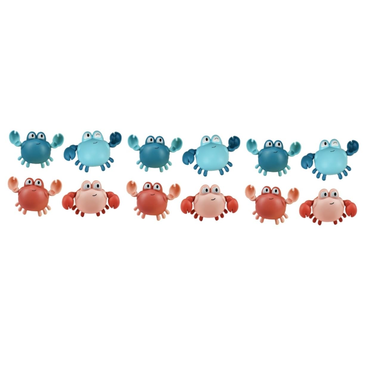 FAVOMOTO 12 Pcs Floating Animal Bath Toys - Waterproof Bathtub Toys for Toddlers & Kids | Fun Bath Time Learning Toys for Baby Boys & Girls | Perfect for Pool, Beach & Sensory Play