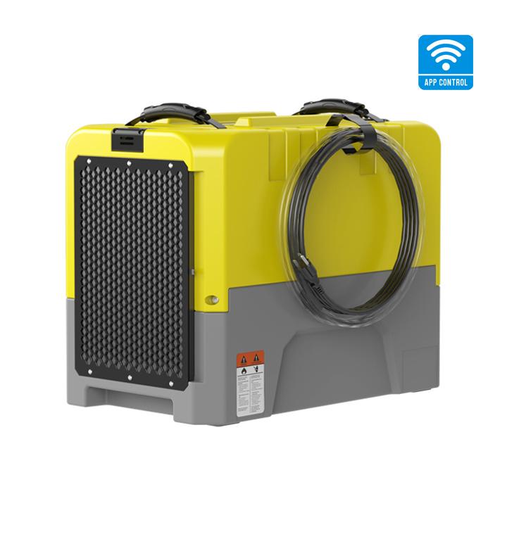 AlorAir Storm LGR Extreme Commercial Dehumidifier 85 PPD with WiFi App Control - Heavy Duty Water Removal for Basement, Crawl Space & Flood Restoration