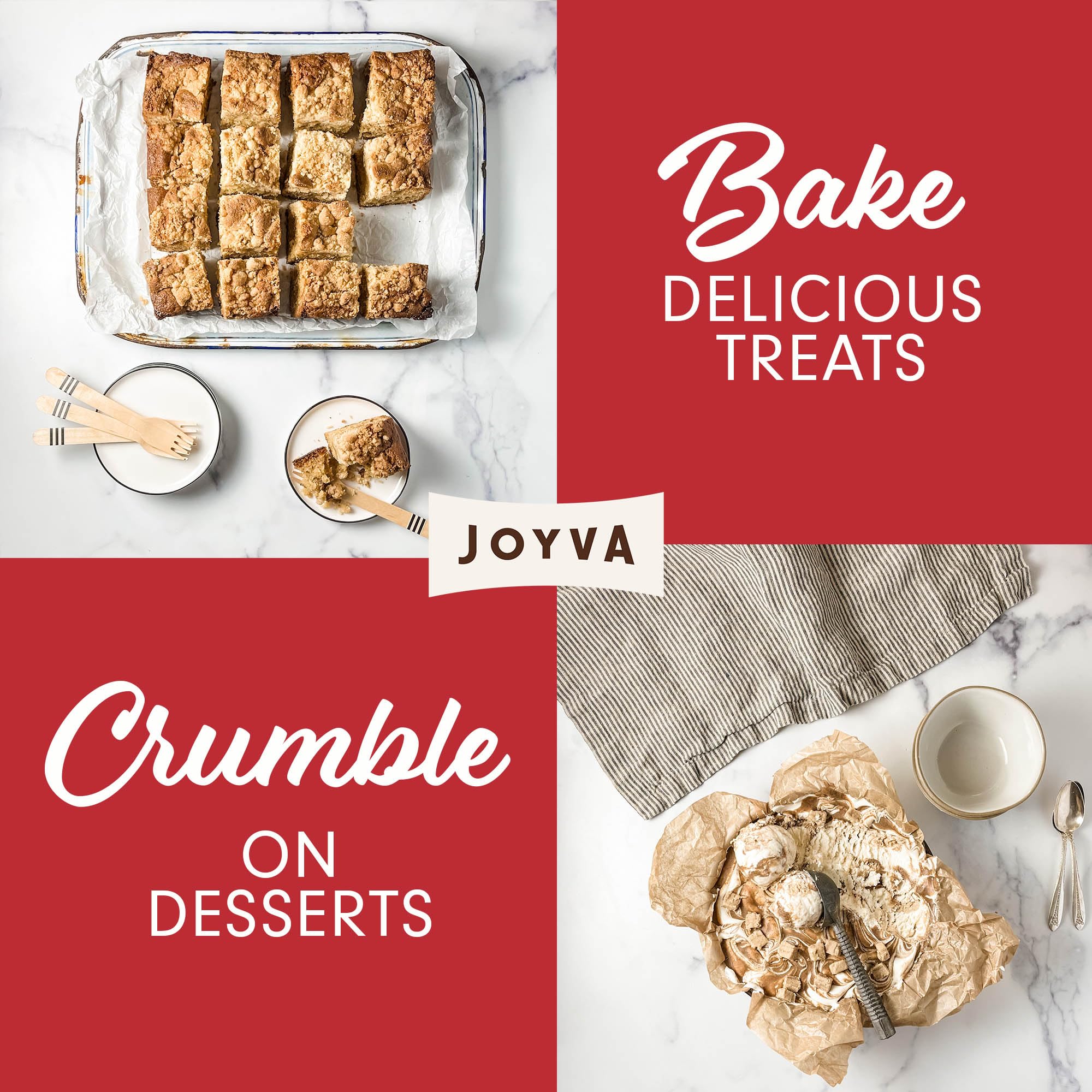 Joyva Halvah – Marble, 1.75oz Pack of 36 | Premium Sesame Candy Snack | Dairy Free, Gluten-Free & Kosher Parve | Handcrafted in Brooklyn | Perfect for Gifts, Parties & Healthy Desserts