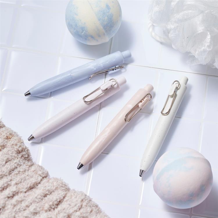 Limited Edition Uni-Ball One P Bath Bomb Gel Ink Pens by Mitsubishi Pencil - Smooth Writing Gel Pens for Journaling, Note Taking & Gift Giving
