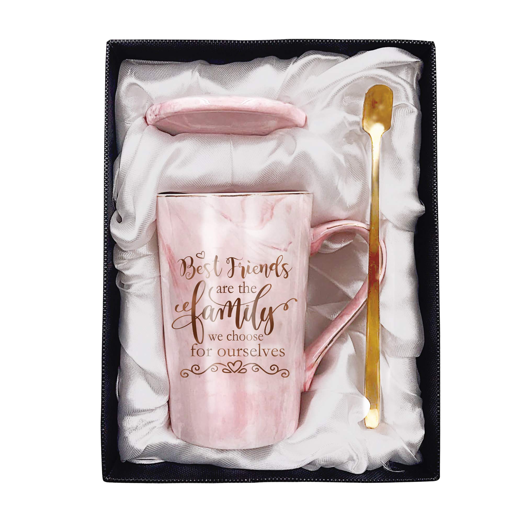 Best Friend Gifts for Women - 11oz Marble Coffee Mug for Soul Sisters, Besties & BFFs | Unique Birthday & Friendship Gifts | Perfect for Coffee Lovers, Office Use & Thoughtful Surprises