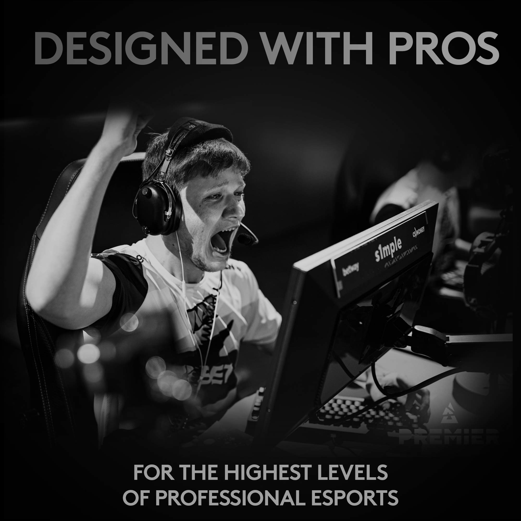 Logitech G PRO X Wireless LIGHTSPEED Gaming Headset & G PRO X SUPERLIGHT Wireless Gaming Mouse with HERO 25K Sensor - Black - Perfect for Competitive Esports, Streaming & PC Gaming