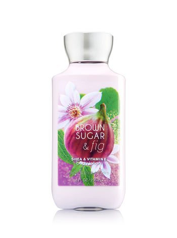 Bath & Body Works Brown Sugar & Fig Pleasures Collection Moisturizing Body Lotion 8 oz - Hydrating & Fragrant Skin Care for Daily Use & Gift Giving