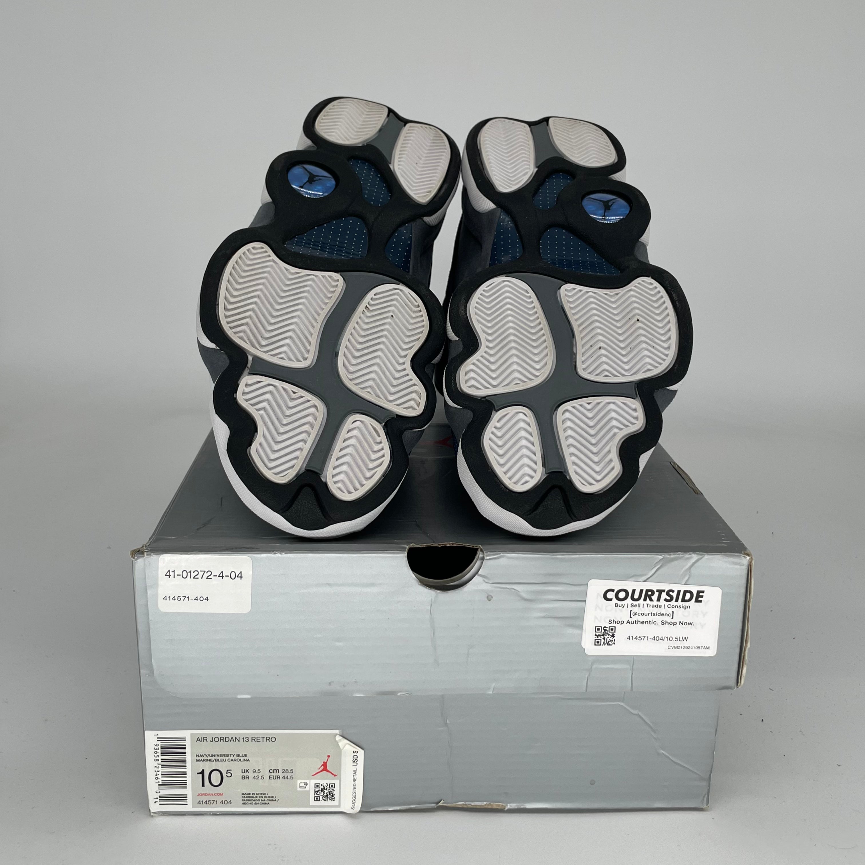 AIR JORDAN 13 FLINT Retro Basketball Shoes Men's Size 10.5 - Authentic 414571-404 | Perfect for Court Performance & Streetwear Fashion