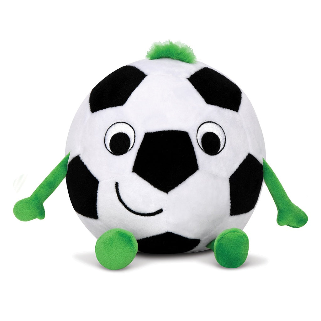 iScream Soccer Buddy Plush Toy - Adorable Football Character Plushie for Kids, Fans & Collectors | Perfect Gift for Birthday, Game Day & Sports Decor