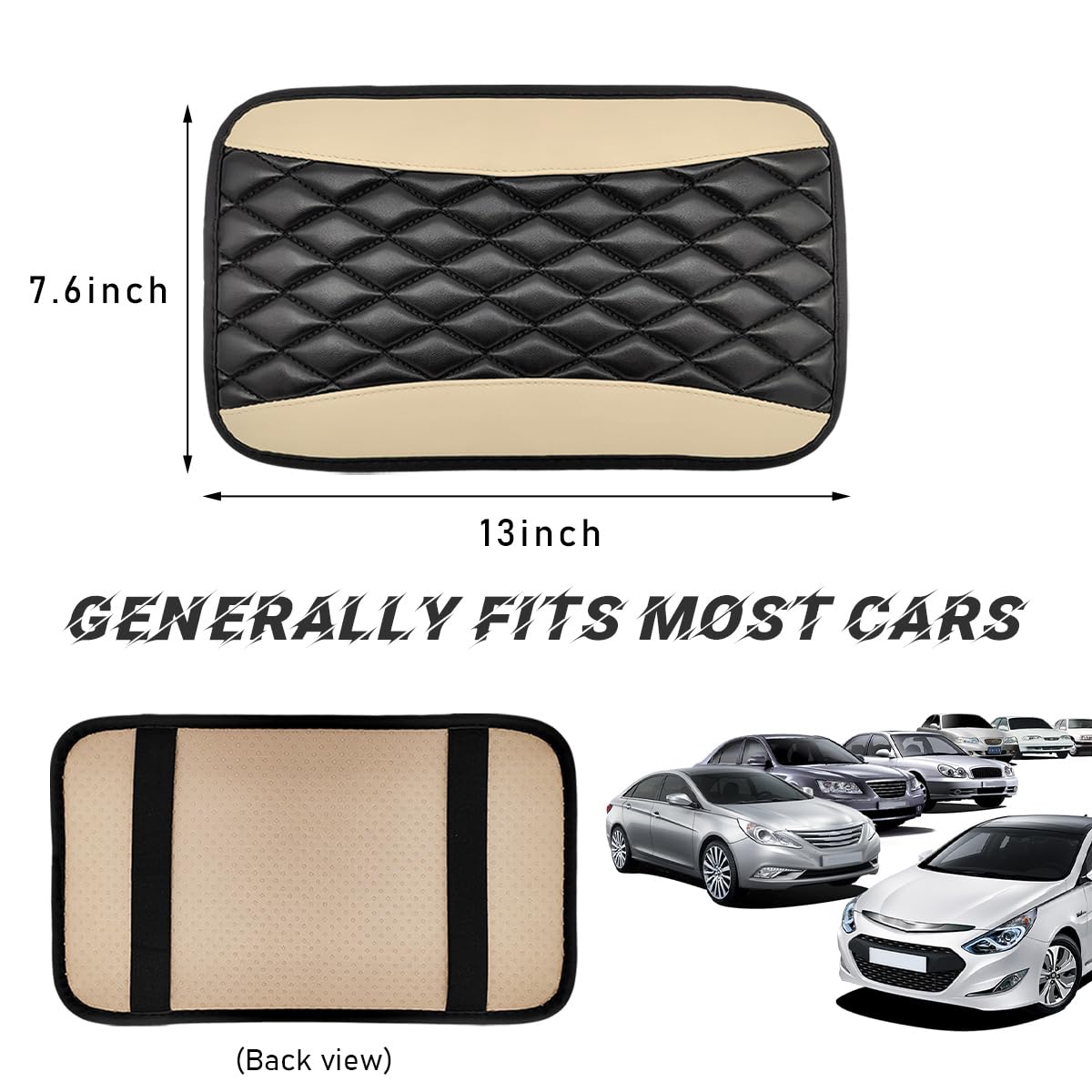 Premium Car Center Console Cushion Pad - 12.6