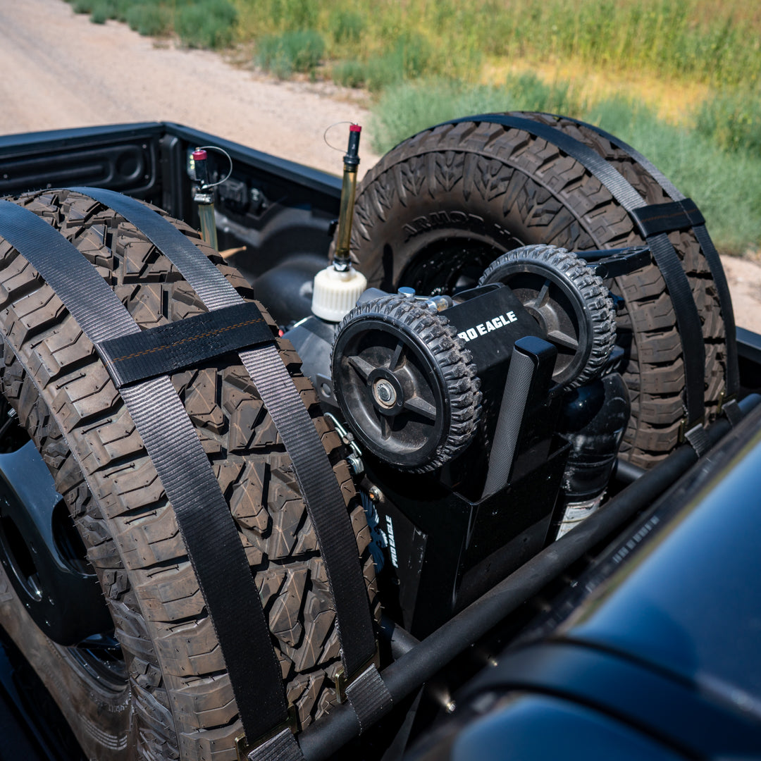 SDHQ Built-In Bed Chase Rack for 2019-2025 Ram 2500/3500 Heavy Duty Trucks | Off-Road Gear Storage & Adventure Accessories