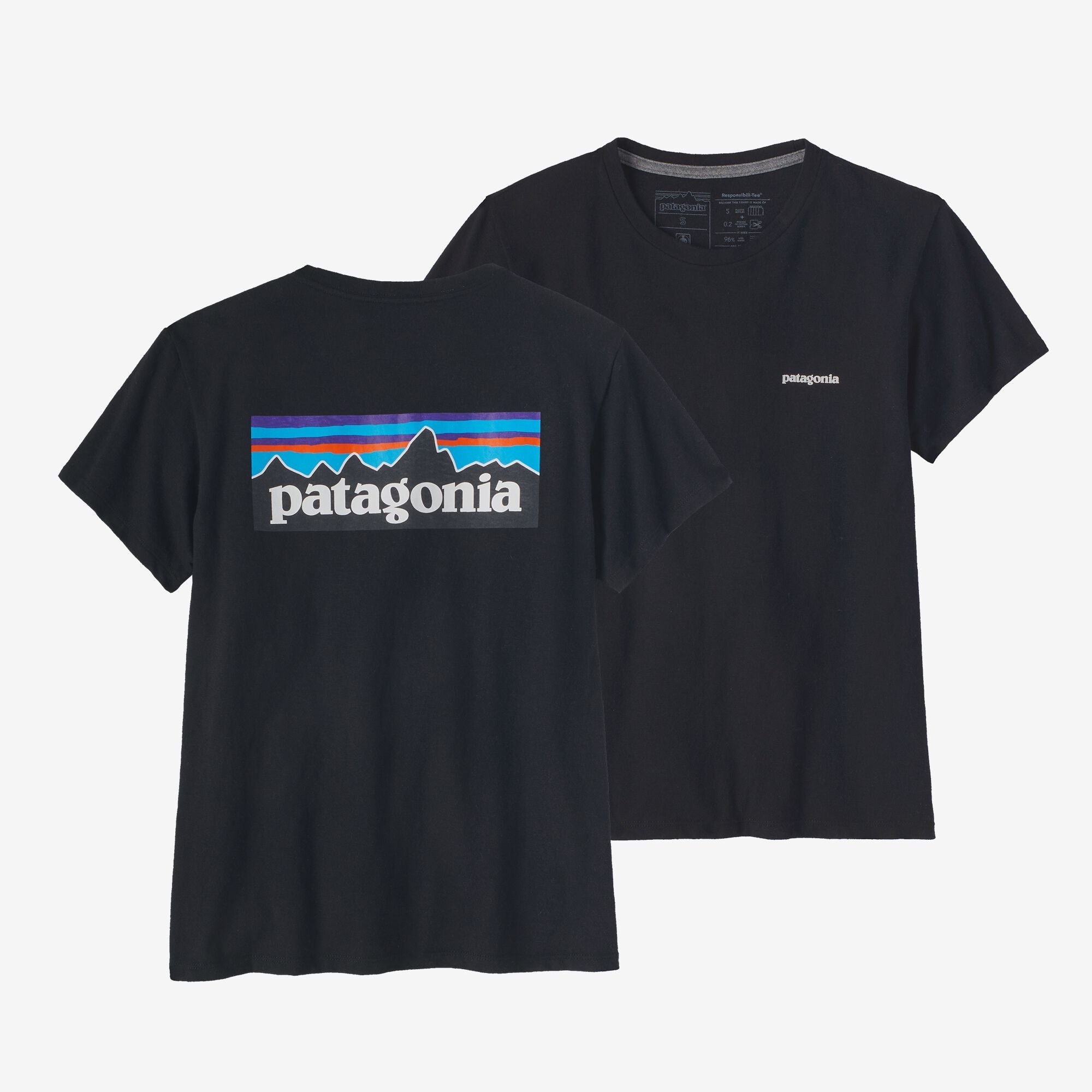 Women's P 6 Logo Responsibili Tee® - Soft Cotton T-Shirt with Stylish Print - Perfect for Casual Wear, Workouts & Everyday Outfits