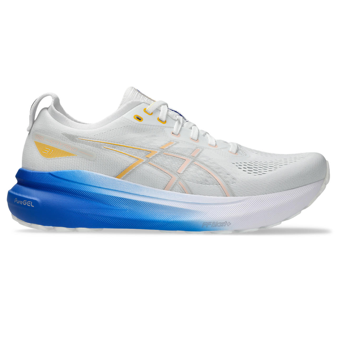 ASICS Gel Kayano 31 Running Shoes for Men - Lightweight Stability Sneakers with Cushioning for Long Distance Training & Marathon Running