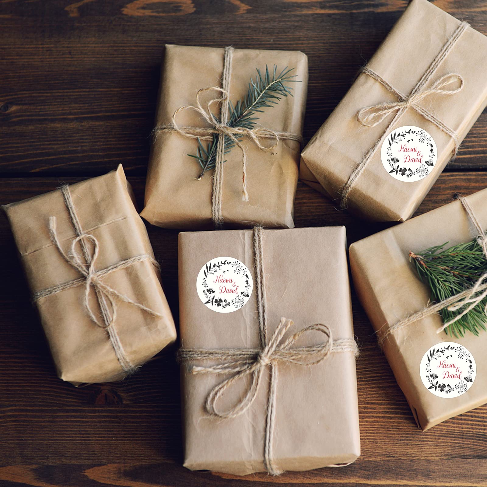 Custom Square Personalized Stickers - PVC, Transparent, Holographic & Kraft Paper Options (4.5