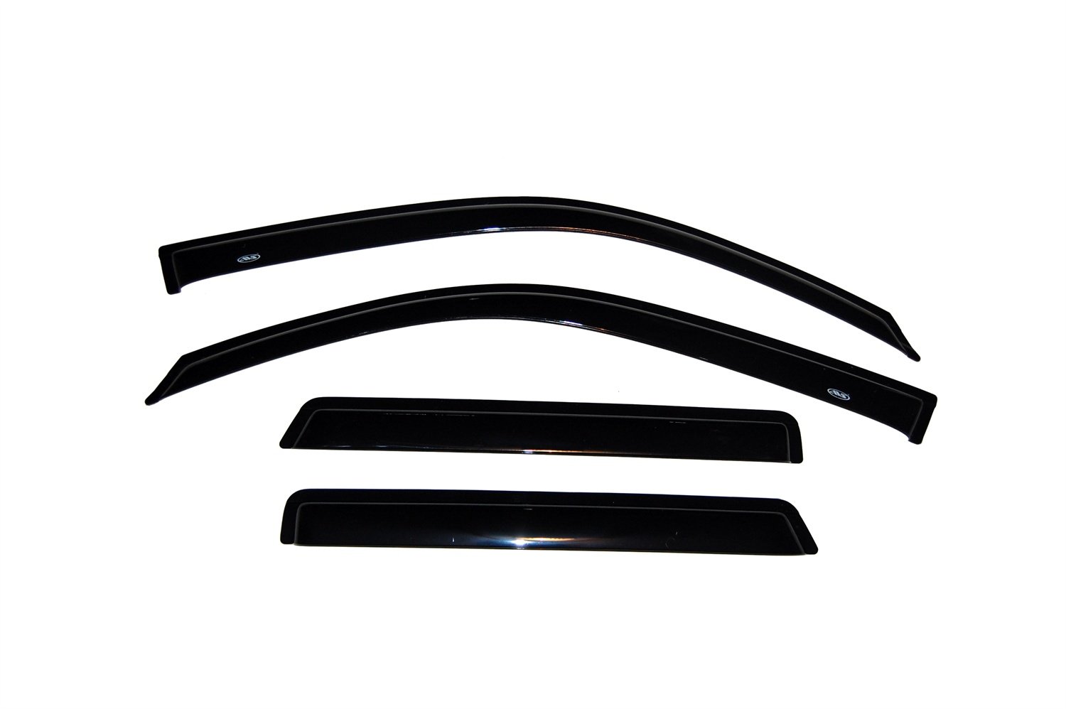 Ventvisor Side Window Deflector - 4 Piece Set for Rain & Wind Protection - Perfect for Trucks, SUVs & Cars